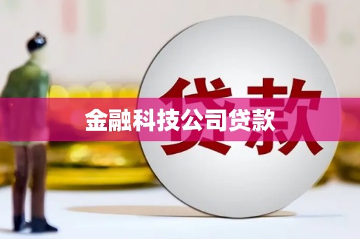海北金融科技公司贷款