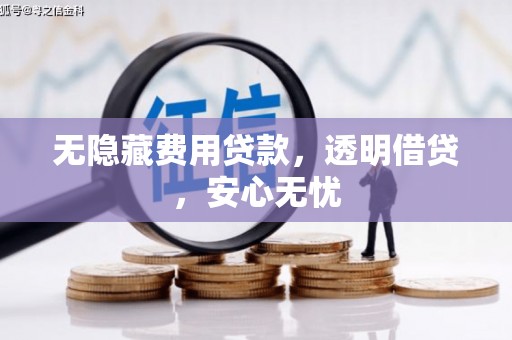 海北无隐藏费用贷款，透明借贷，安心无忧
