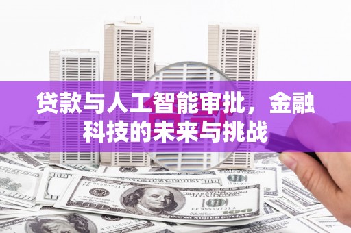 海北贷款与人工智能审批，金融科技的未来与挑战
