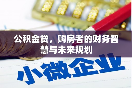 海北公积金贷，购房者的财务智慧与未来规划