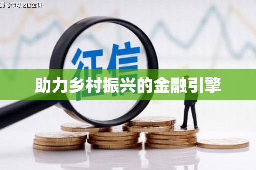 海北助力乡村振兴的金融引擎