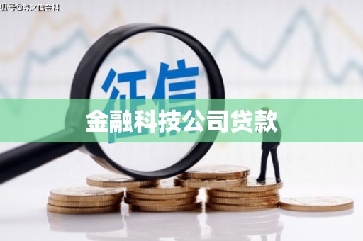 海北金融科技公司贷款