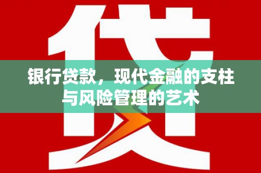 海北银行贷款，现代金融的支柱与风险管理的艺术