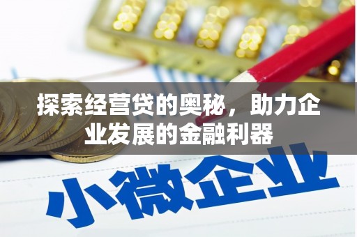 海北探索经营贷的奥秘，助力企业发展的金融利器