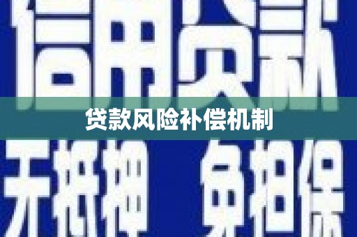 海北贷款风险补偿机制