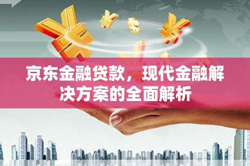 海北京东金融贷款，现代金融解决方案的全面解析