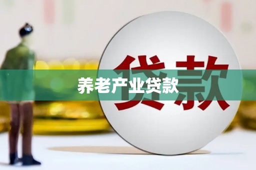 海北养老产业贷款