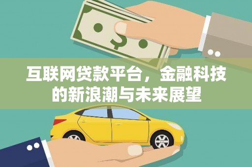 海北互联网贷款平台，金融科技的新浪潮与未来展望