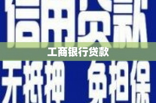 海北工商银行贷款