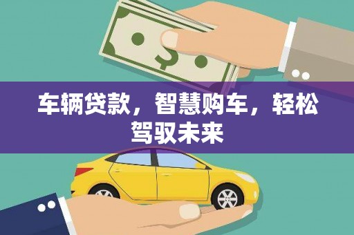 海北车辆贷款，智慧购车，轻松驾驭未来