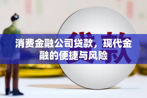 海北消费金融公司贷款，现代金融的便捷与风险