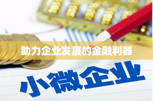 海北助力企业发展的金融利器