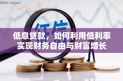 海北低息贷款，如何利用低利率实现财务自由与财富增长